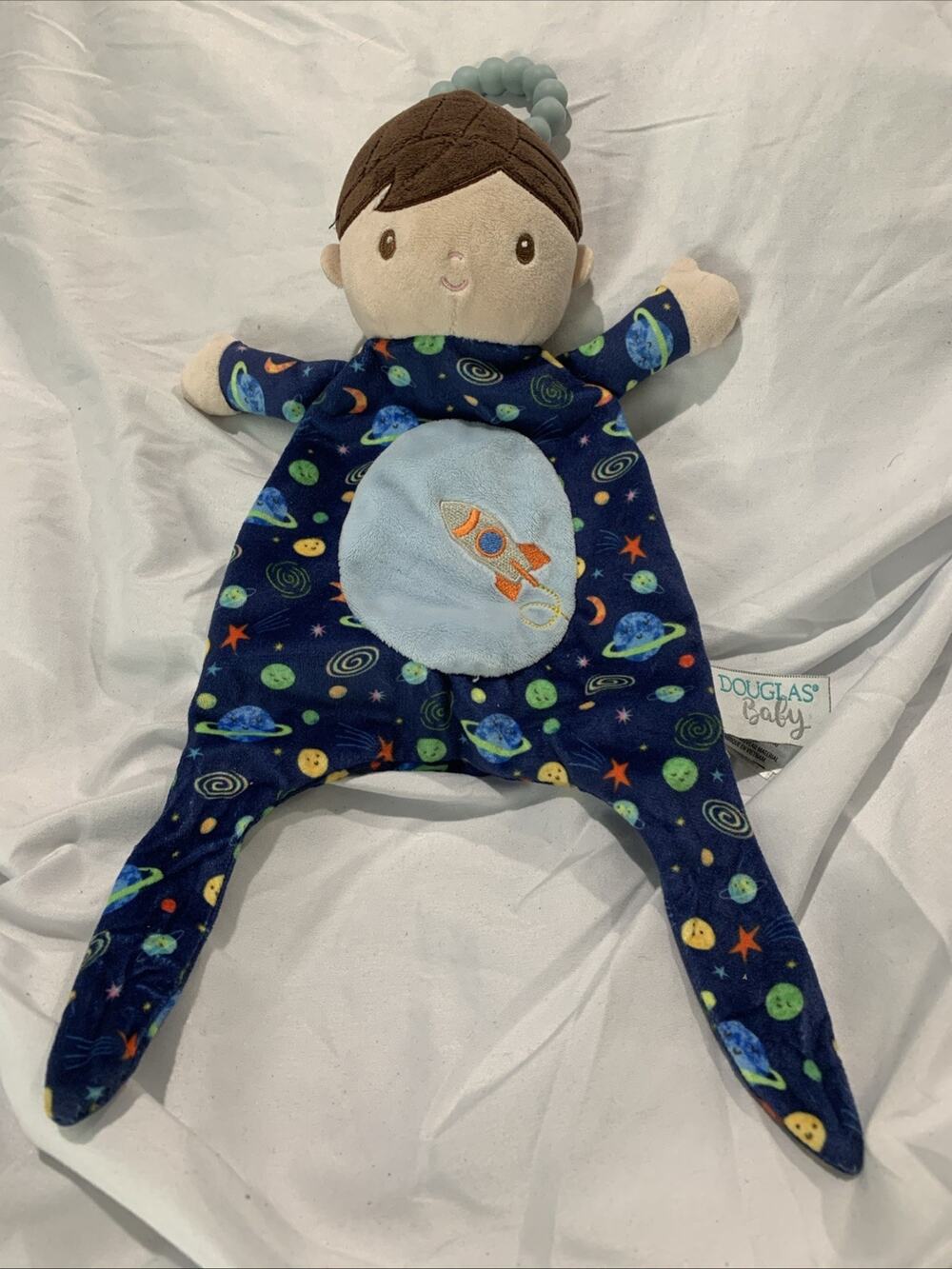 Douglas Baby Cuddle Toy Galaxy Doll Teether Plush